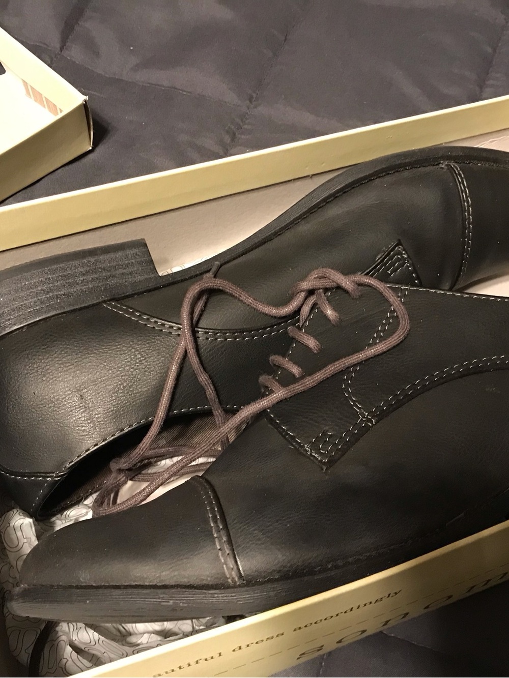 Sonoma Women’s Grey Oxford Dress Shoes